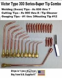 Victor Type Hd 300 Series Super Torch Tip Set Welding