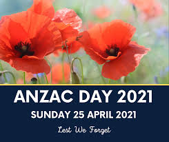 In 2021, anzac day will be: Ig8k6xt4ixzuym