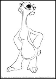 Two sloths, a mammoth and a saber? How To Draw Ice Age Movie Characters Drawing Tutorials Drawing How To Draw Ice Age Movie Illustrations Drawing Lessons Step By Step Techniques For Cartoons Illustrations