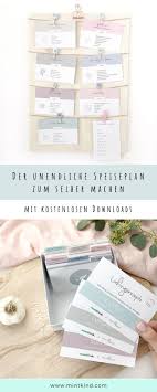 Mintkind Rezeptkarten Haushaltsplaner Planer