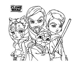 Coloring pages help children of all ages develop creativity, concentration, fine motor skills, and color recognition. Ahsoka Tano Coloring Pages Best Coloring Pages For Kids