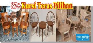 Kursi Teras Minimalis Kayu Jati Modern Klasik 87 Model Sertai Harga