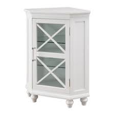 Costway industrial bathroom storage cabinet free standing cabinet w/3 shelves. 50 Most Popular Corner Bathroom Cabinets For 2021 Houzz