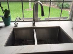 Water tech advice is supported by readers. Location For Ro Beverage Faucet At Kitchen Sink