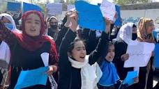 Afghanistan: Protesters urge Taliban to reopen girls' schools