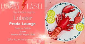 Paint Night at Prado Lounge, Sudbury Suffolk: Lobster