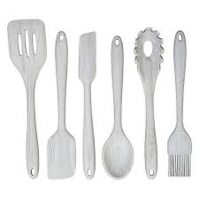 Maybe you would like to learn more about one of these? Wilton Silicone 6 Piece Utensil Set In Gray Marble Bed Bath Beyond