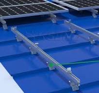 Trapezoid Metal Solar Roof Mounting System For Industrial ...