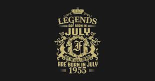 Kings Legends Are Born In July 1955 By Shoptshirtpro