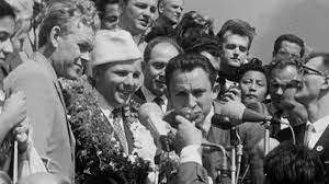 Oliko helsingissä ehkä seurattu etv:tä? Gagarin Helsingin Festivaalin Tahtena 1962 Elava Arkisto Yle Fi