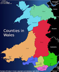 Check online the map of wales, wi with streets and roads, administrative divisions, tourist attractions, and satellite view. Ceremonial Counties In The Uk
