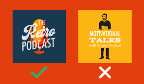 Instagram post template for a podcast ad featuring funny pictures. Your Guide To Podcast Cover Art That Clicks With Listeners