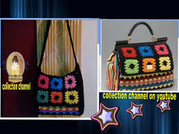 كروشيه شنطه بموديل مشهور خطوه بخطوه crochet handbag tutorial step by step leather handbags diy handbag sewing patterns handmade handbags