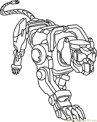 This fantasy coloring page features a stunning lion who is half real and half not. Blue Lion Coloring Page For Kids Free Voltron Legendary Defender Printable Coloring Pages Online For Kids Coloringpages101 Com Coloring Pages For Kids