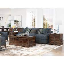 Includes coffee table and 2 end tables. Rustic Solid Wood Trunk 3 Piece Coffee Table And End Table Set