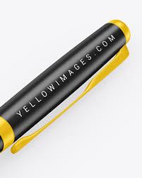 Including multiple different angles and views with clean empty space to add your own design on top of the free mockup. Matte Pen Mockup In Stationery Mockups On Yellow Images Object Mockups