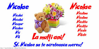 Check spelling or type a new query. Felicitari Aniversare De Sfantul Nicolae Felicitare De Sf Nicolae Cu Numele Sarbatorite Felicitarianiversare Com