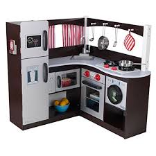 Kidkraft Ultimate Corner Play Kitchen Kidkraft Grand Espresso Corner Kitchen Make Sure To Look Into This Incre Play Kitchen Kidkraft Kidkraft Kitchen Set