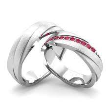Matching Wedding Bands Ruby Rolling Wedding Ring In 14k Gold Cool Wedding Rings Platinum Wedding Rings Wedding Rings Sets His And Hers