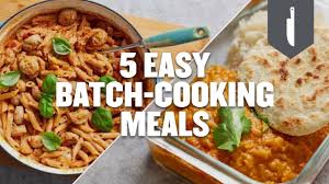 5 Easy Batch Cooking Recipes Quick Delicious Meals Myprotein Youtube