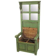 2 x car seat coat hook. Tall Back Entry Way Throne Chair With Storage Coat Hooks And Mirror