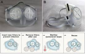 The mask can be easily cleaned after each use, so it could help solve supply issues. Engineers Design A Reusable Silicone Rubber Face Mask Eurekalert Science News