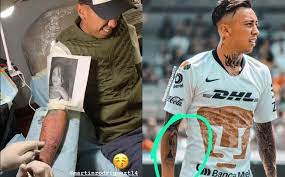 Martín vladimir rodríguez torrejón es un futbolista chileno que juega como volante o extremo por ambas bandas y actualmente milita en el cruz azul de la prim. Martin Rodriguez Tattooed His Girlfriend And She Changed Him To A Cruz Azul Player