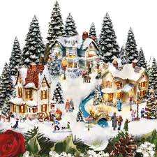 A christmas arrangement (tv movie 2018). Thomas Kinkade Home For The Holidays Floral Centrepiece