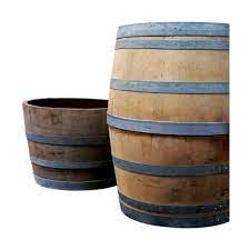 Wine barrels are 55 to 60 gallon approx. Wine Barrel Half Rental St Petersburg Fl Rent Wine Barrel Half In Tampa Bay Florida St Petersburg Largo Fl Clearwater Pinellas Park