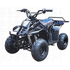 Tao Tao 110cc Gas Atv Fully Automatic Atv 4 Wheeler For Kids New Sporty Black Color