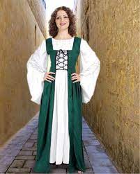 Medieval Clothing For Men And Women Medieval Dress Medieval Clothing Womens Satin Dress