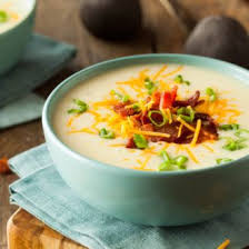 Instant Pot Potato Soup A Loaded Baked Potato Soup Recipe Recipe Baked Potato Soup Recipe Potato Soup Recipe Baked Potato Soup