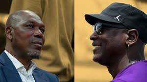 When Michael Jordan completely took out Hakeem Olajuwon from the center mix 