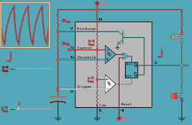 555 Timer Animation Slow Timer Electronics Circuit Circuit Diagram