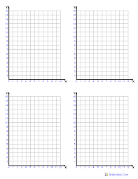 Graph Paper Printable Math Graph Paper