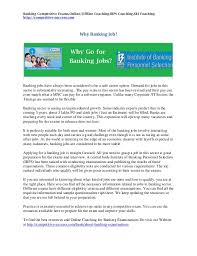 Job bank offers a variety of tools and services to simplify every step of your job search. Why Banking Job