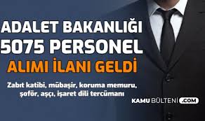 Ceza ve tevkifevleri genel müdürlüğü 202 kamu personeli alımı i̇lanı adalet bakanlığı ceza ve tevkifevleri genel müdürlüğünden: Adalet Bakanligi 5075 Personel Alimi Ilani Yayimlandi Zabit Katibi Mubasir Koruma Memuru Alimi 2021