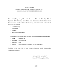A short summary of this paper. Contoh Berita Acara Rapat Pemilihan Rt Kumpulan Soal Pelajaran 8