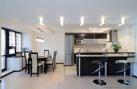 Kitchen Idea Of The Day Modern Two Tone Kitchens Very Good Two Tone Wh Kitchen Island Light Fixtures Modern Modern Kitchen Lighting Kitchen Lighting Design