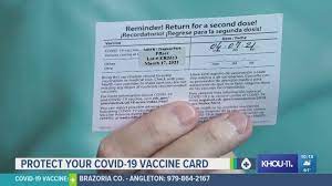 Vaccine trial & approval tracker. What To Do With Your Covid Vaccine Card Khou Com