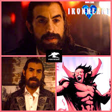 Now you NEED to watch Ironheart! #ironheart #mephisto #mcu #marvel