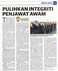 Kedamaian hidup tanpa rasuah ustaz badli shah alauddin. Helang Puteh January 2017