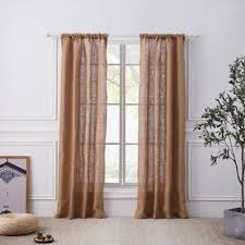 Have you ever wanted to add burlap curtains to your décor. Burlap Curtains Drapes You Ll Love In 2021 Wayfair