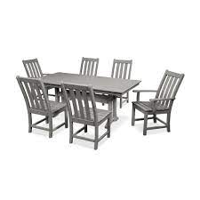 We did not find results for: Polywood Vineyard 7 Piece Farmhouse Trestle Dining Set Pws340 1 Polywood Official Store