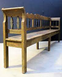 Vintage style is a safe bet with which we can become successful when furnishing a commercial establishment. Vintage Wooden Bench 1960s 159022