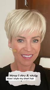 I get asked so iften “ How do you do your hair” now trust me im no  hairdresser. But heres what i do. Used @Color Wow Hair Raise the Root  #shorthair #shorthairstyle #shorthairtutorial