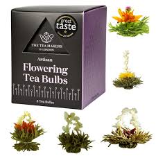 We sell turkey's best quality herbal tea flavors. Flowering Blooming Tea Gift Tin With 10 Bulbs The Tea Makers Of London