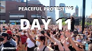 PEACEFUL Protests Continue in Minneapolis MN DAY 11 - VLOG - YouTube