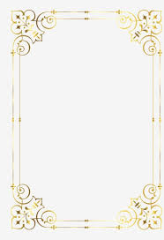 Goldenen Rahmen Frei Png Und Clipart Briefpapier Zum Ausdrucken Briefpapier Vorlage Papierrahmen