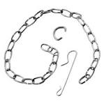 Master Plumber Inch Toilet Flapper Chain and Hook, Stainless